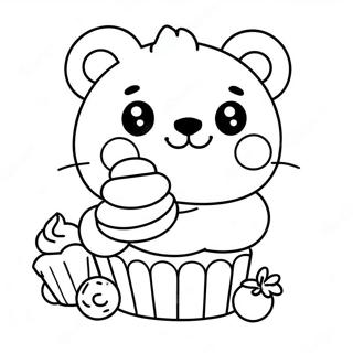 Schastlivyi Rilakkuma S Keksom Raskraska 49165-10758