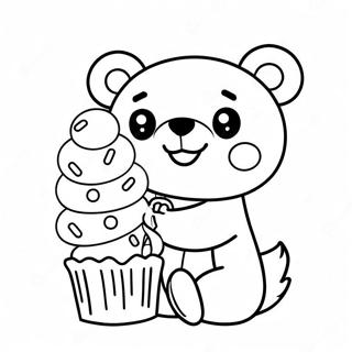 Schastlivyi Rilakkuma S Keksom Raskraska 49165-10759