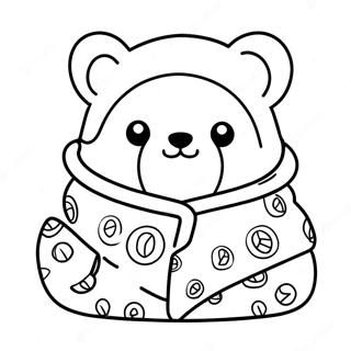 Rilakkuma V Uiutnom Odeiale Raskraska 49167-10765