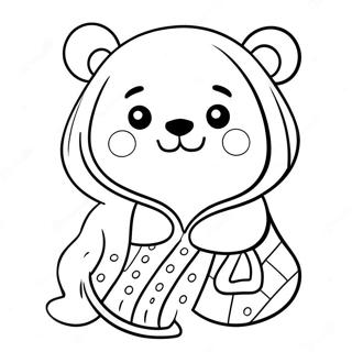 Rilakkuma V Uiutnom Odeiale Raskraska 49167-10766