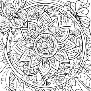 Raskraska Radostnaia Rozhdestvenskaia Mandala 50356-11017