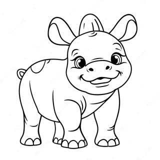 Raskraska Igrivyi Detenysh Nosoroga 50454-11040