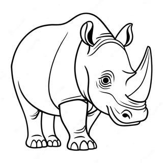 Raskraska Silnyi Vzroslyi Nosorog 50455-11042
