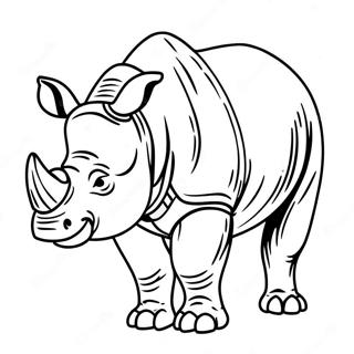 Raskraska Silnyi Vzroslyi Nosorog 50455-11043