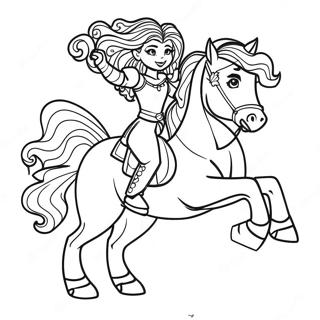 Merida Na Loshadi Raskraska 50819-11124