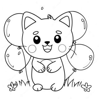 Chokokat S Vozdushnymi Sharami Raskraska 51005-11162