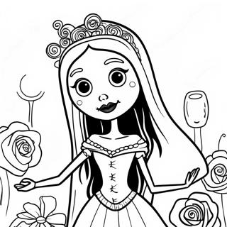 Kapriznaia Nevesta Mertvetsa Raskraska 52941-11584