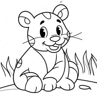 Tigger V Igrivom Nastroenii Raskraska 55722-12207