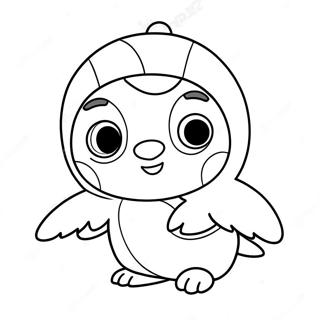 Pororo Malenkii Pingvin Raskraska 56375-12332