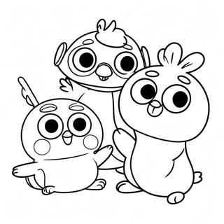 Pororo I Druzia Raskraska 56376-12334