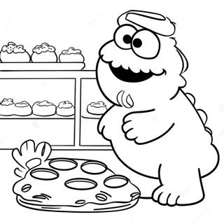 Monstr Pechenia Pechet Pechene Raskraska 57562-12599