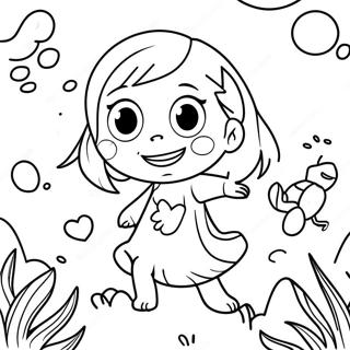 Ebbi Khetcher I Druzheliubnye Monstry Raskraska 58118-12723