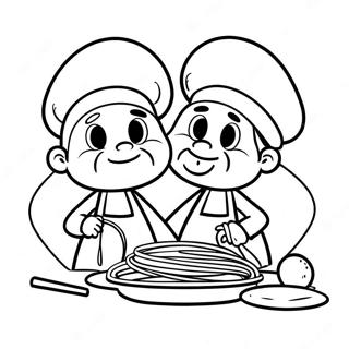 Рататуй Раскраски