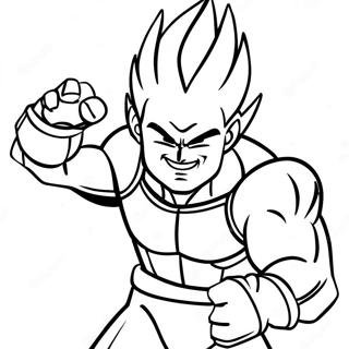 Vegeta V Boevoi Poze Raskraska 5900-1103