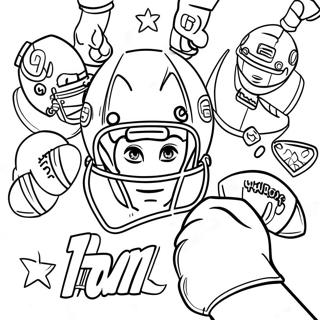 Raskraska Komandnogo Dukha V Futbole 59495-13042