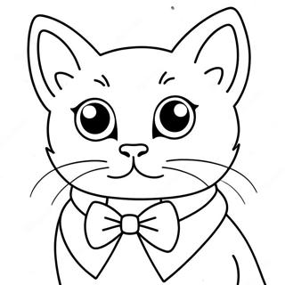 Smeshnoi Kotenok V Babochke Raskraska 59777-13108