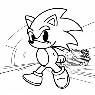 Raskraska Sonika Na Gonke 5 442