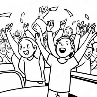 Raskraska Vostorzhennykh Fanatov Na Igre 6177-2143