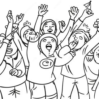 Raskraska Vostorzhennykh Fanatov Na Igre 6177-2144