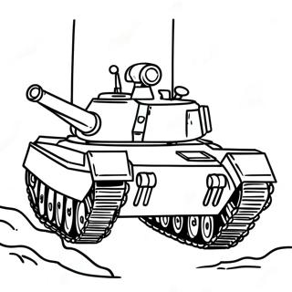 Realistichnyi Boevoi Tank Raskraska 62222-13713