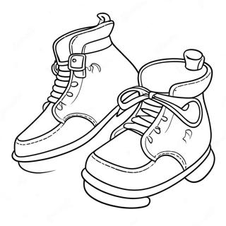 Tufli S Zabavnymi Personazhami Multfilmov Raskraska 6378 339