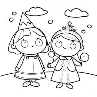 Raskraska Bena I Kholli V Uvlekatelnom Prikliuchenii 63970-14191