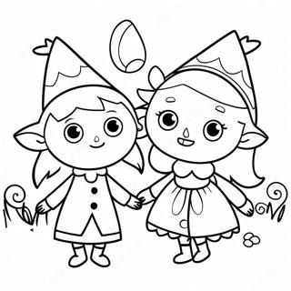 Raskraska Bena I Kholli Igrivogo Elfa 63973-14204