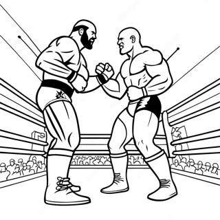 Raskraska Intensivnogo Matcha Wwe 70046-15335