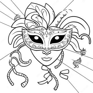 Raskraska V Stile Mardi Gra 70221-15366