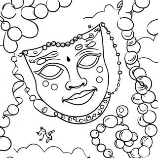 Raskraska Tsvetnykh Bus Mardi Gra 70223 15376