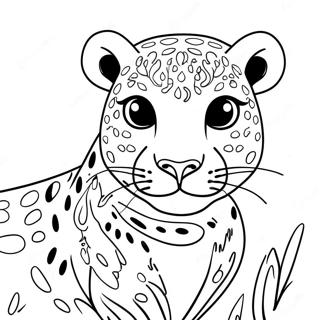 Igrivyi Leopard Raskraska 71669-15690