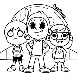 Raskraska Semi Gromkogo Doma 71956-15810