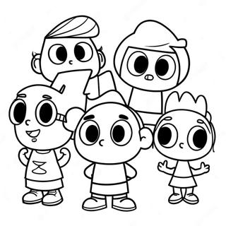 Raskraska Personazhei Gromkogo Doma 71957-15814