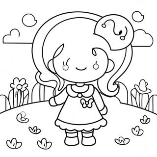 Sladkaia Devochka S Sharikom Raskraska 72085-15920