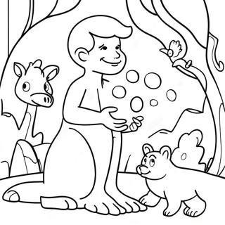 Raskraska Adama Daiushchego Imena Zhivotnym 72290 16082