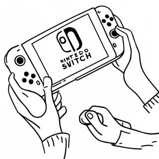 Raskraska Nintendo Switch V Rukakh Geimera 72415 16173