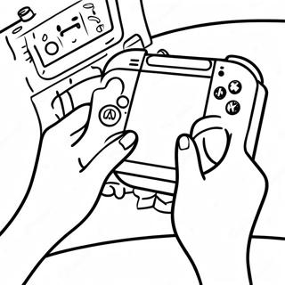 Raskraska Nintendo Switch V Rukakh Geimera 72415-16174