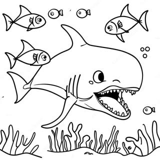 Raskraska Podvodnoi Stseny S Megalodonom 72572-16303