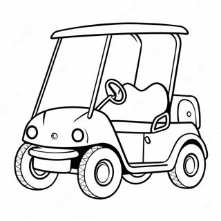 Raskraska Milogo Multiashnogo Golf Kara 73165-16762