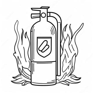 Tsvetnoi Ognetushitel Raskraska 73295 16863