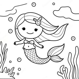 Tainstvennye Rusalki Raskraska 73601-17101