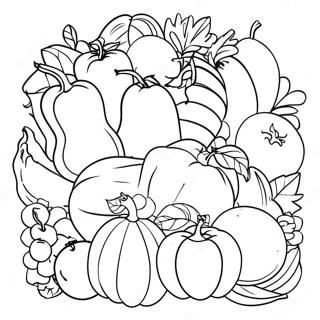 Raskraska Iarkie Frukty I Ovoshchi 74422-17741