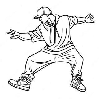 Krutoi Tantsor Khip Khopa Raskraska 74777 18010