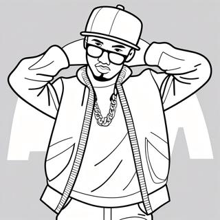 Stilnyi Nariad Khip Khopa Raskraska 74780-18022