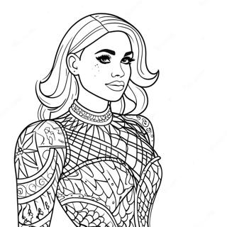 Karol G V Blestiashchem Nariade Raskraska 74830-18059