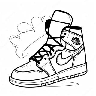 Raskraska Tsvetnykh Krossovok Jordan 1 74908-18122