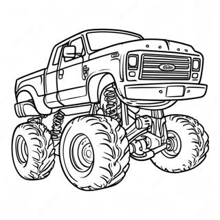 Raskraska Monstr Gruzovika Ford 75782-18790