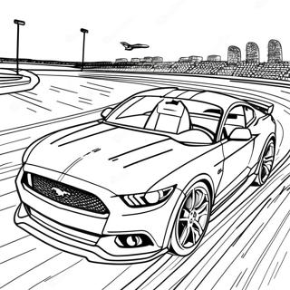 Raskraska Mustang Gt Na Gonochnoi Trasse 76398 19280