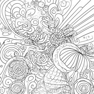 Abstraktnaia Granzhevaia Estetika Raskraska 76680-19504