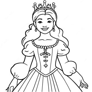 Krasivaia Koroleva V Plate Raskraska 77191-19882